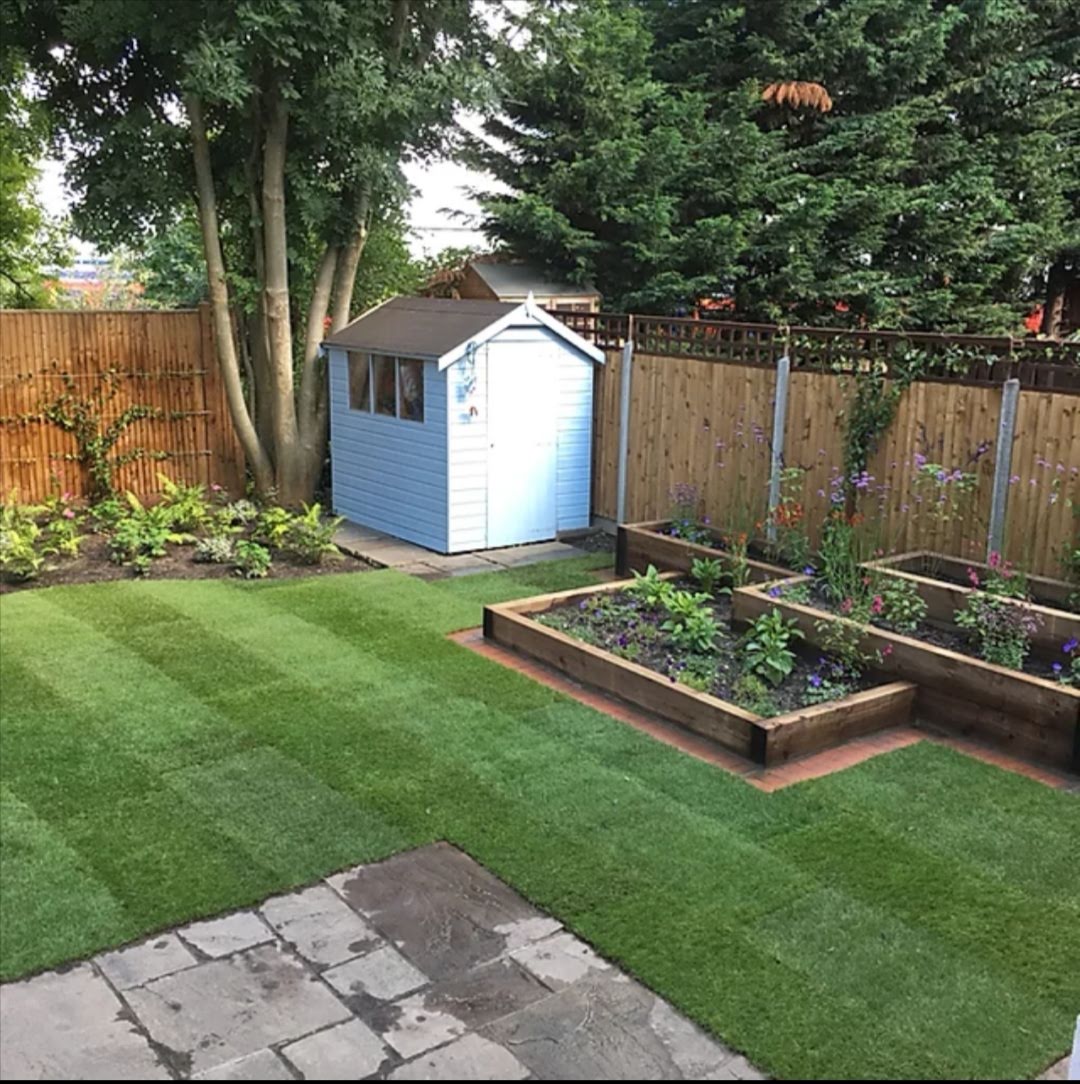 Raised Beds, Professional Gardening Services, artificial grass installation